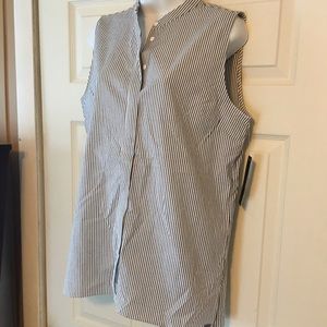 Tahari sleeveless tunic